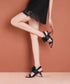 Color Block Lace-Up Sandals